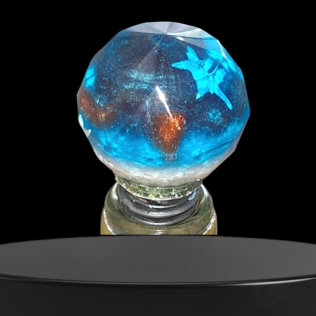 Bouchon Bouteille Sphère Océan Résine Unique tortue Étoile de Mer