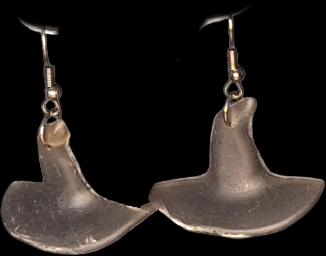 Boucles d’oreilles chapeau de sorcière – Accessoire déguisement Halloween – Idée cadeau originale