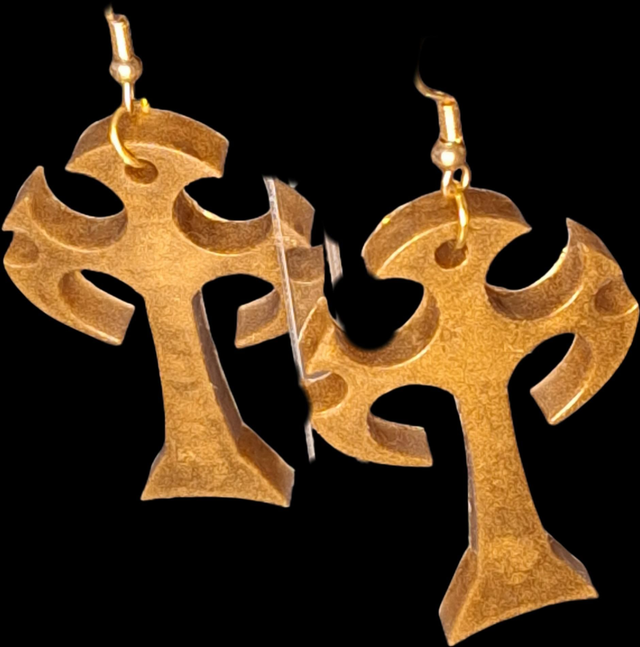 Boucles d’oreilles Halloween en résine époxy – Bijoux fantaisie faits main