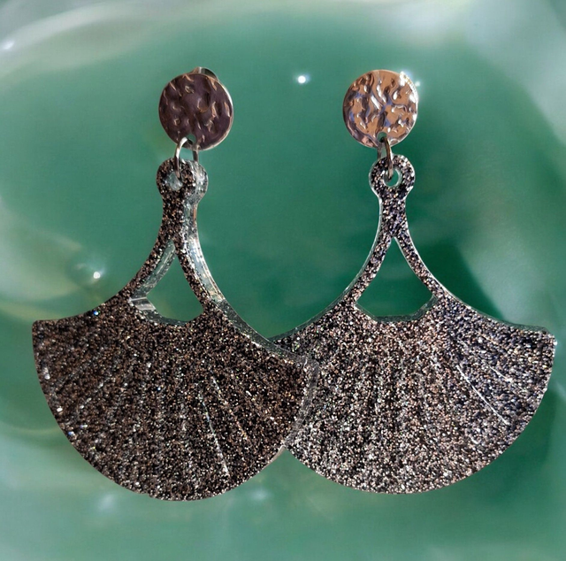 Boucles d'oreilles paillettes, tendance moderne fêtes de fin d’année Noël anniversaire accessoire de mode pour elle
