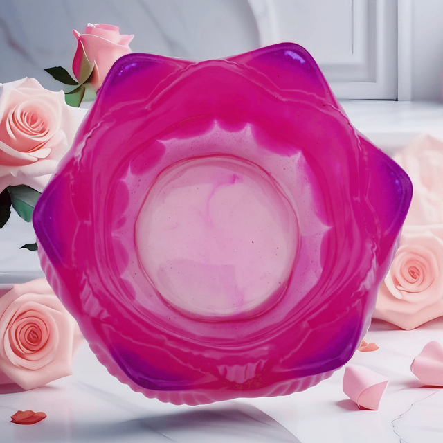 Bougeoir fleur de lotus, photophore centre de table idées cadeaux décorations Noël décoration table bougie chauffe plats cadeau à faire