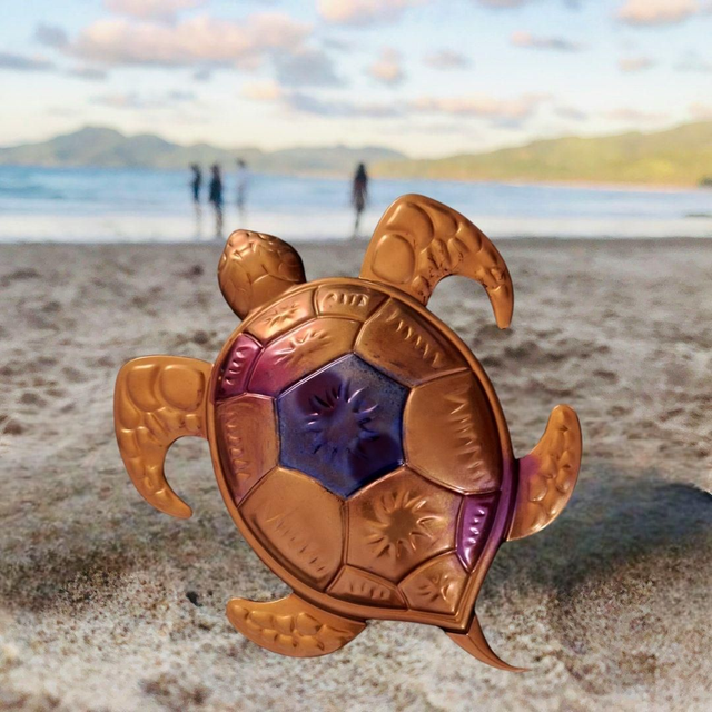 Sculpture de tortue en résine époxy, idées cadeaux pour elle lui décoration intérieure