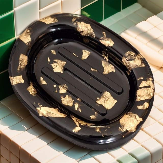 Accessoires de salle de bain porte savon idée cadeau à faire artisanat