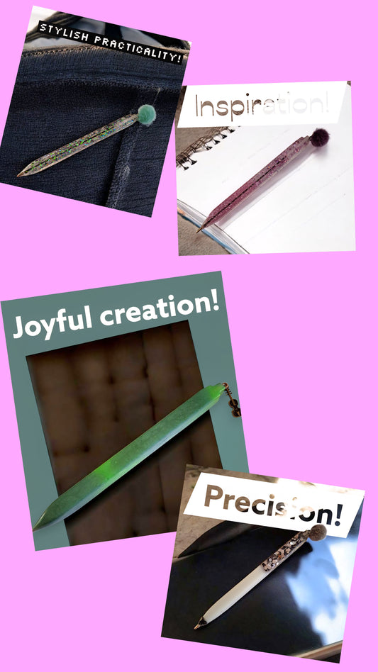 Stylos en résine époxy – Uniques et élégants ✨