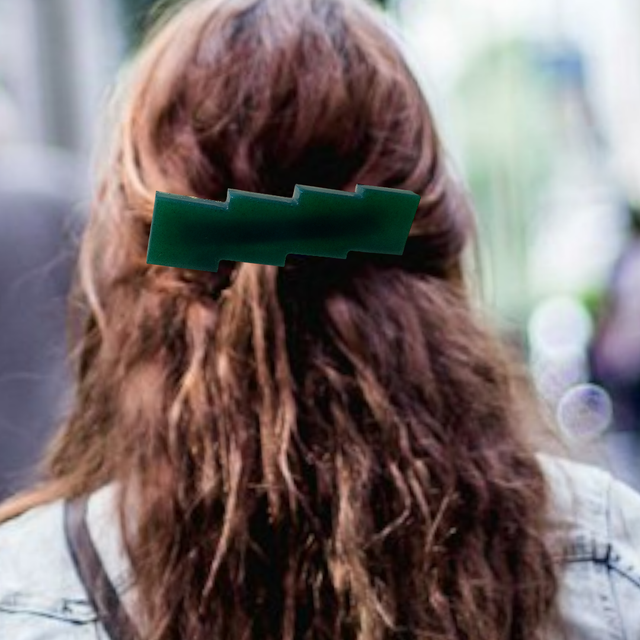 Barrettes en résine époxy artisanales – Accessoires cheveux faits main, élégants et uniques