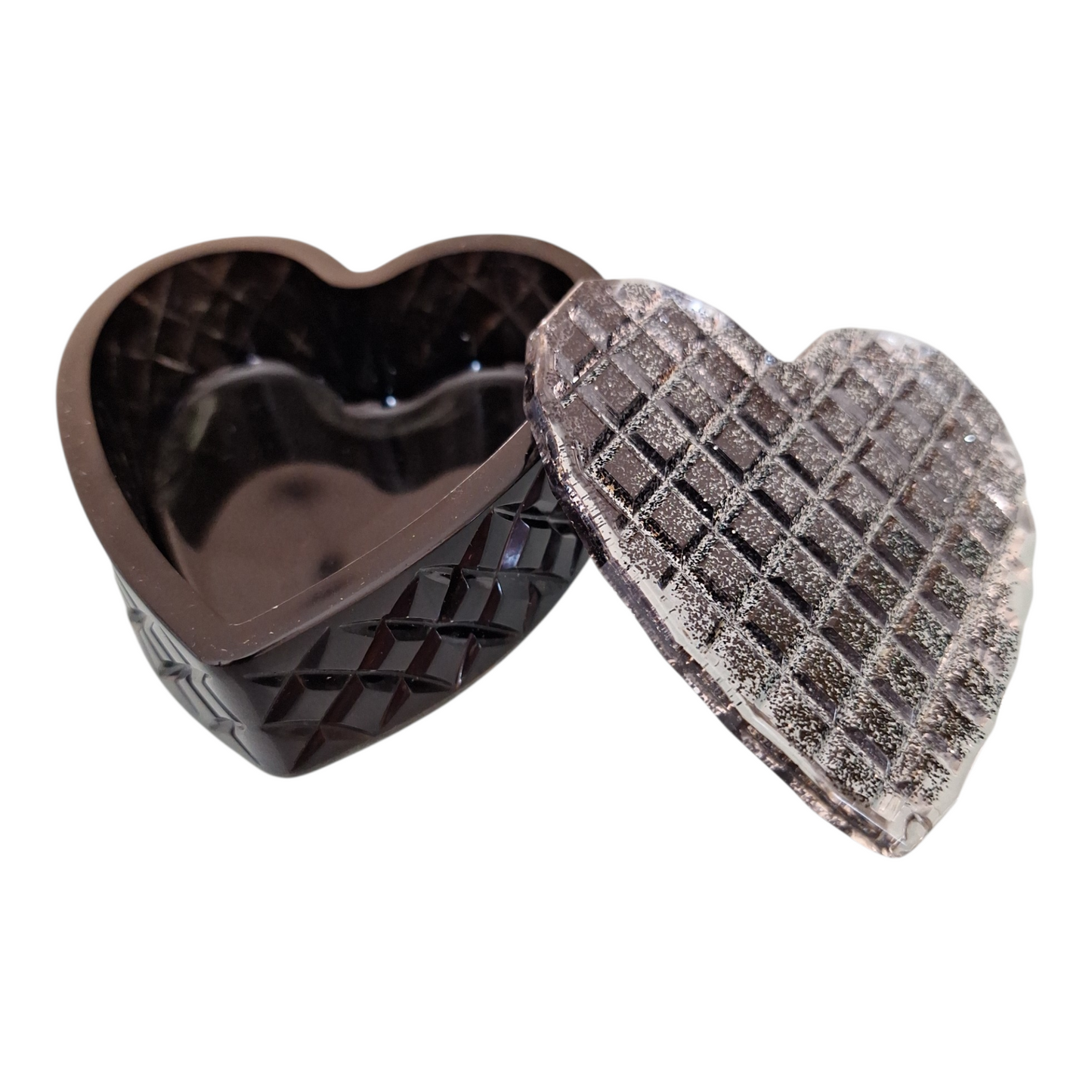 Boîte à Bijoux Cœur Scintillant  - idée cadeau pour elle
