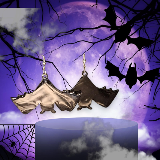 Boucles d’oreilles Halloween en résine époxy – Bijoux fantaisie faits main