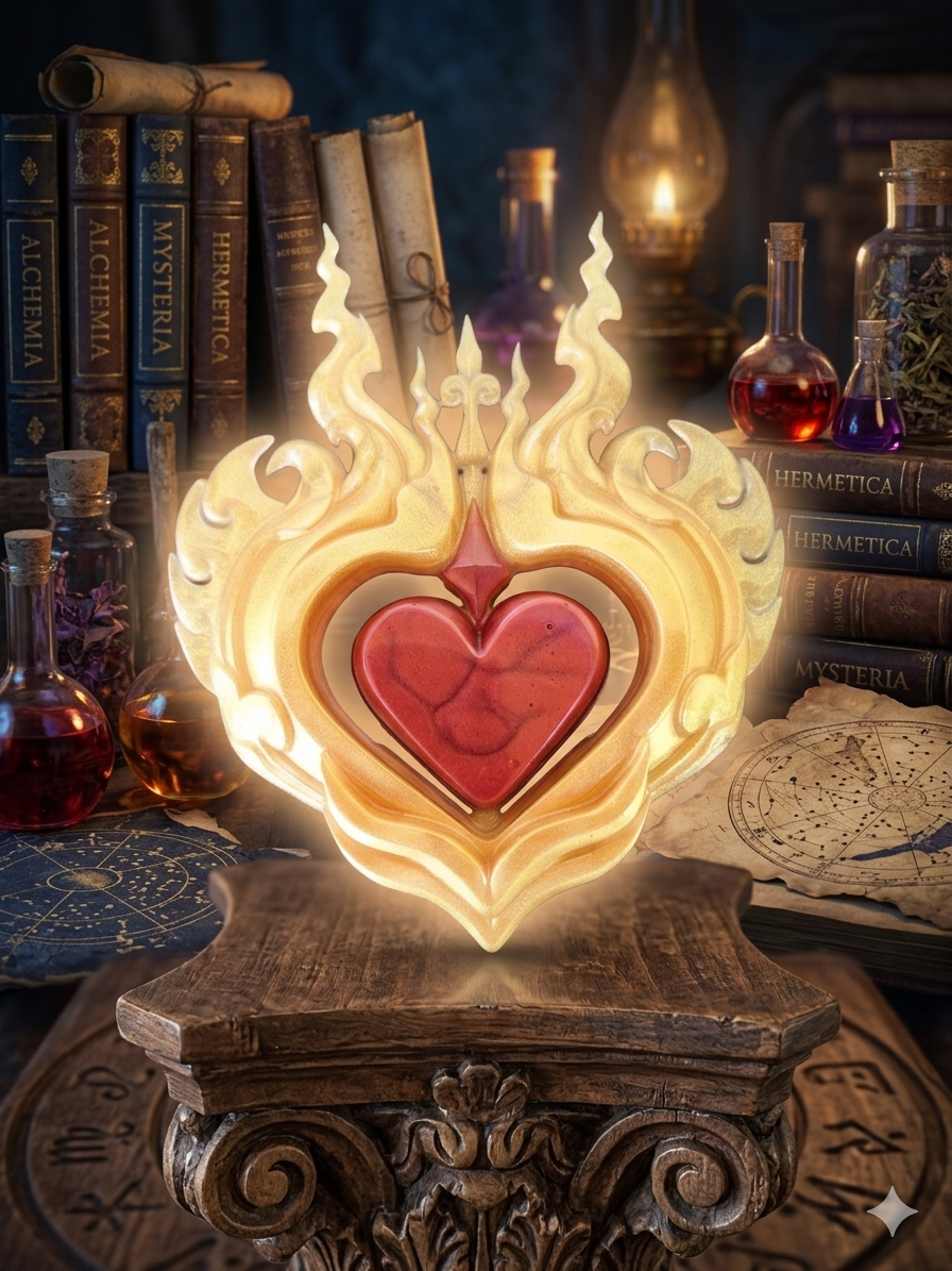Cœur décoratif ex-voto – Création artisanale unique - idée cadeau