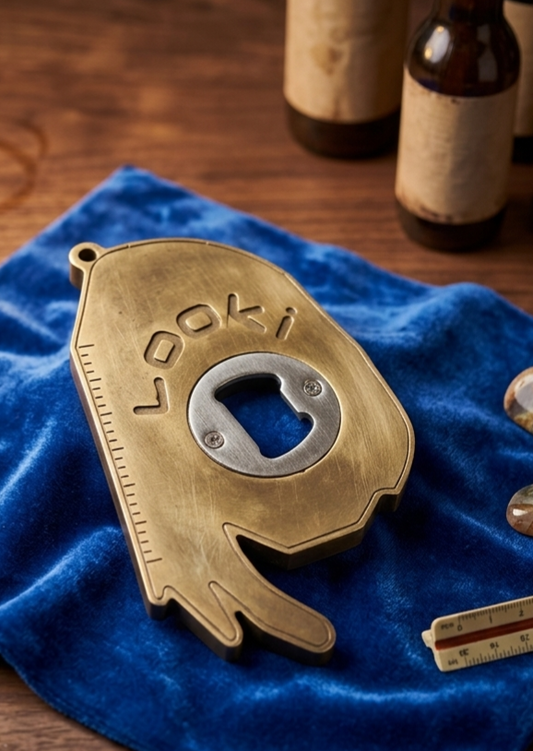 Décapsuleur "Looki / OK" – Effet Bronze Antique - idée cadeau  pour lui, elle
