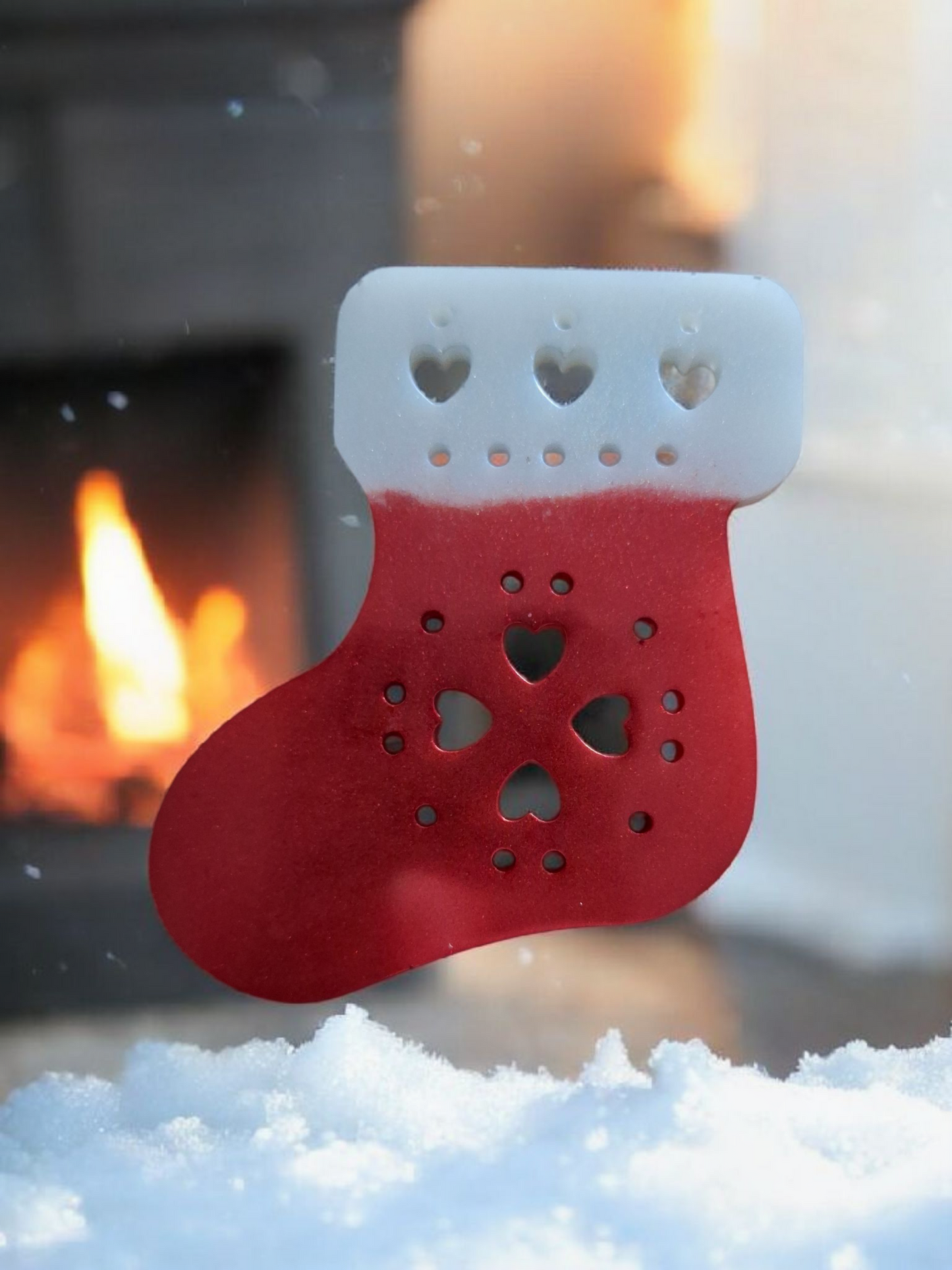 Décorations de Noël Pailletées – Sapin, Chaussette, Bonhomme de Neige – Ornements Festifs 🎄