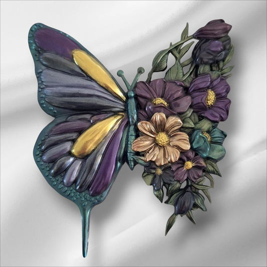 Sculpture de papillon en résine époxy, idées cadeaux pour elle lui décoration intérieure
