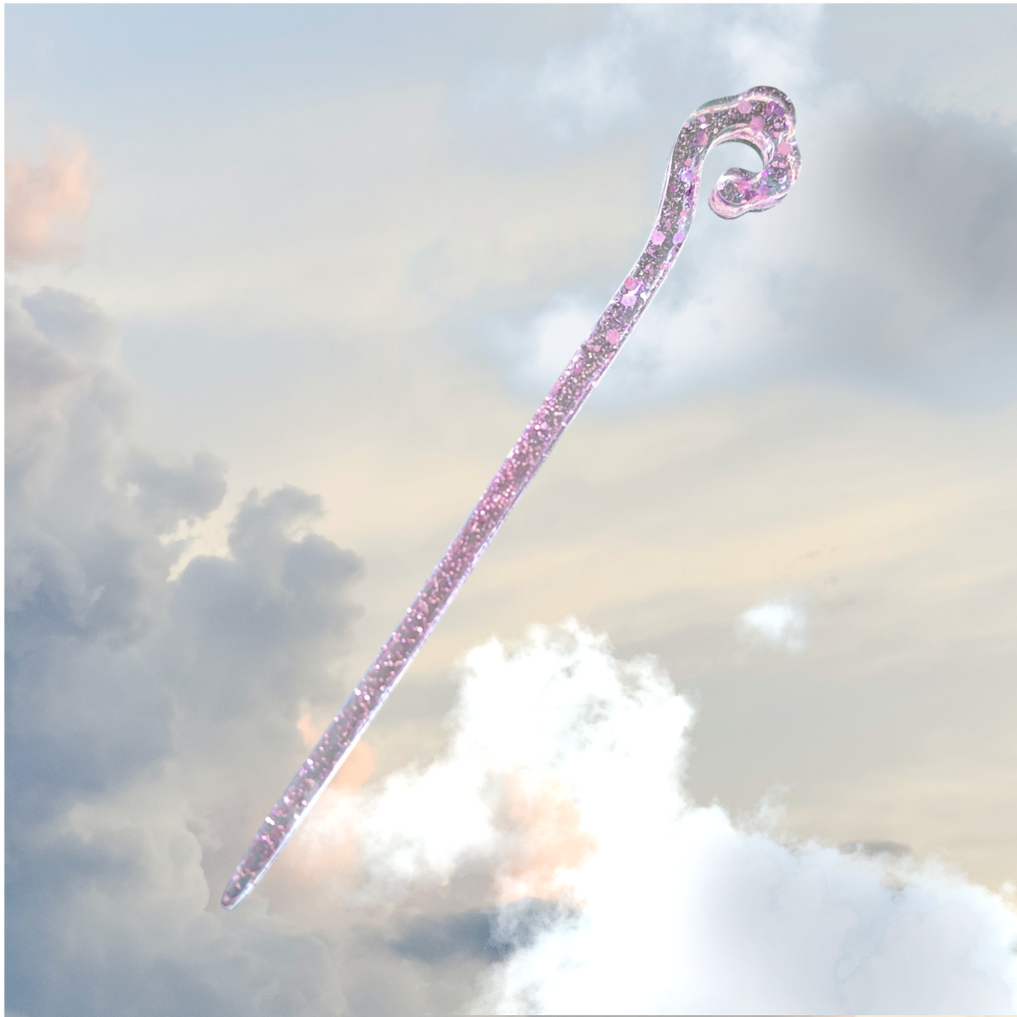 Pic à Cheveux Japonais Papillon – Kanzashi Fantaisie