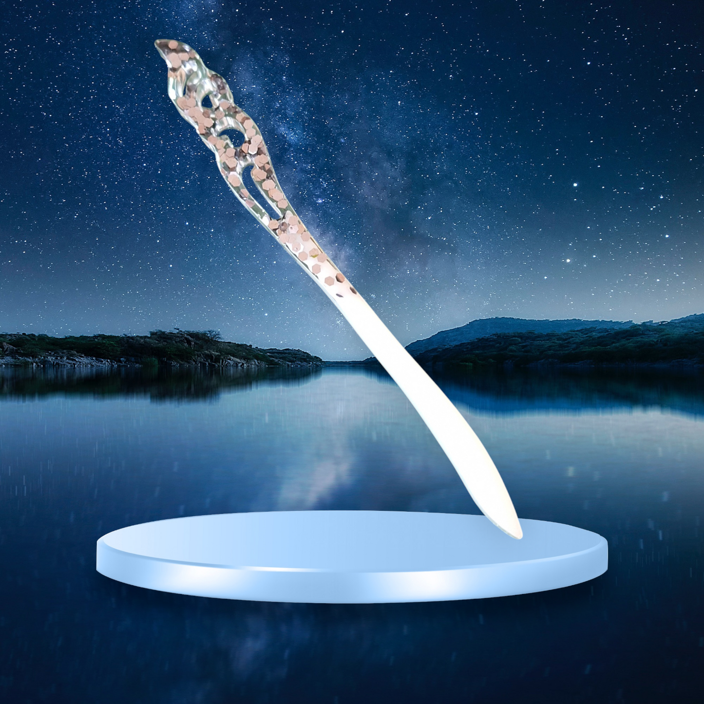 Pic à Cheveux Japonais Papillon – Kanzashi Fantaisie