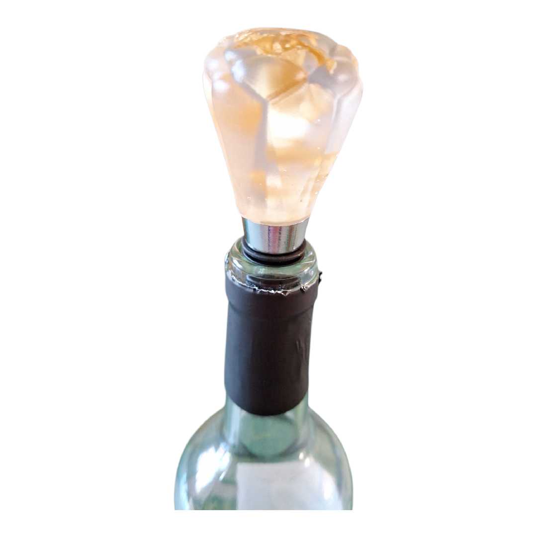 Bouchon de Bouteille en Résine Artisanale - Fait Main - Diamant | Résin'éclat