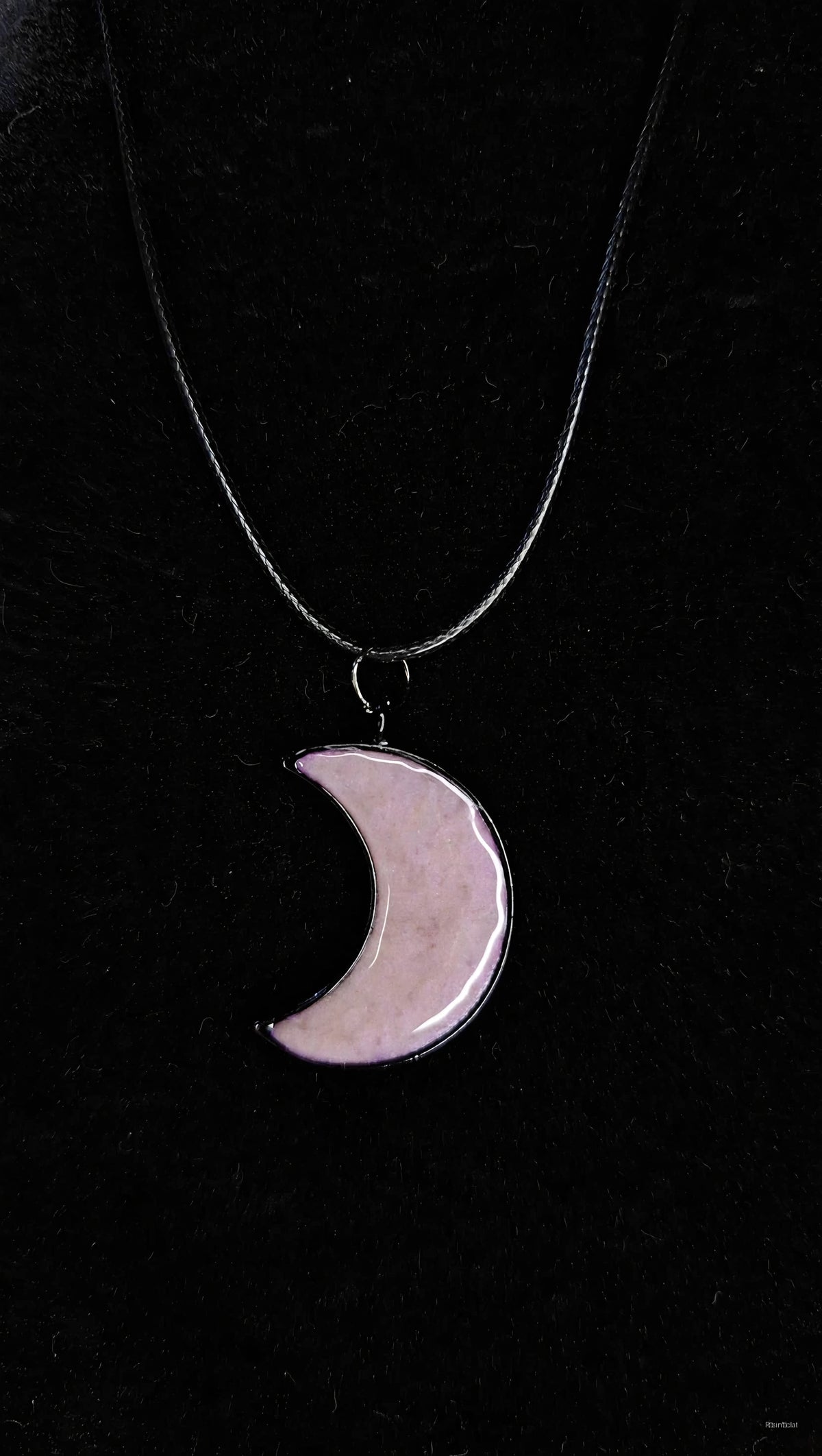 Collection Éclat - Collier Pendentif en Résine UV Starry Sky - Fait Main