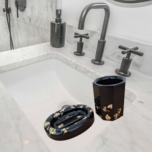 Accessoires de salle de bain porte savon idée cadeau à faire artisanat