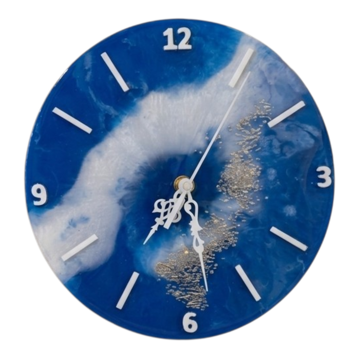 Horloge murale fabriquée artisanalement - décoration intérieure -  idée cadeau pour elle, lui, anniversaire, Noël