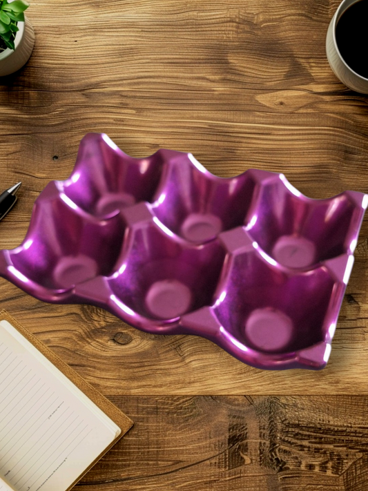 Boîte à œufs en résine époxy artisanale – Rangement décoratif et original