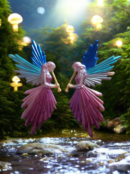 Fées décoratives en résine époxy – Décoration féerique artisanale